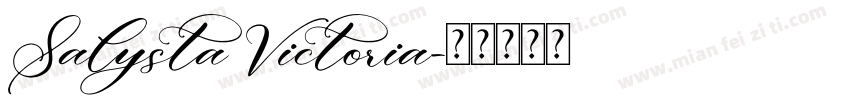Salysta Victoria字体转换